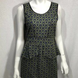 4/$35 romeo &juliet couture peplum geometric